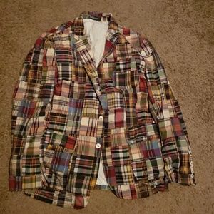 Polo patchwork blazer
